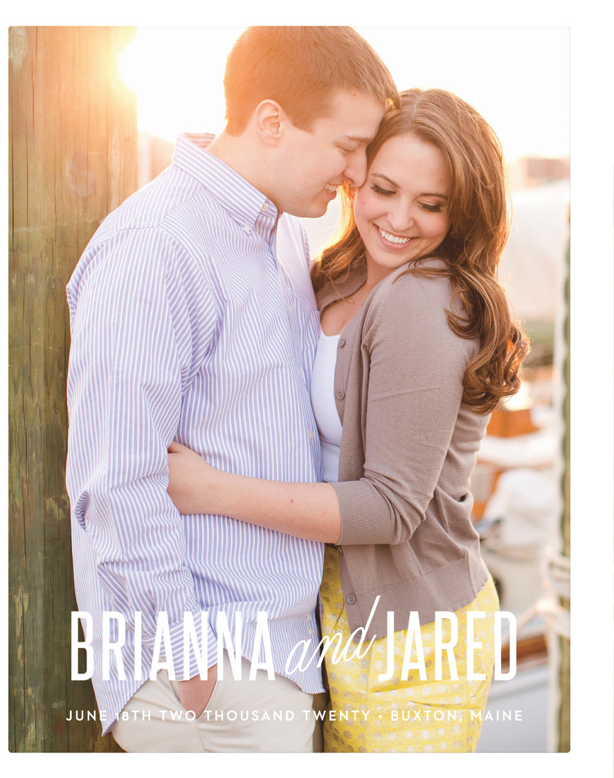 Traditional Script Wedding Menus by Basic Invite