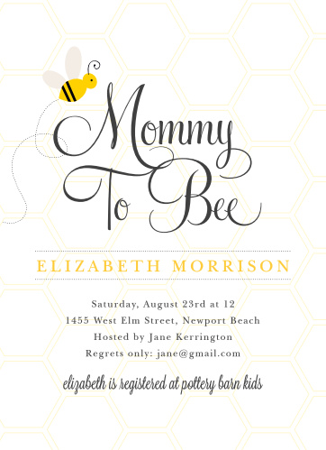 Baby Shower Invitations For Boys Basic Invite