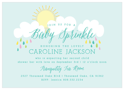 Sprinkle with Love Baby Shower Invite, Rainbow Baby Shower Invitation Baby Shower Sprinkle Invitation Rainbow Baby Sprinkle Invitation
