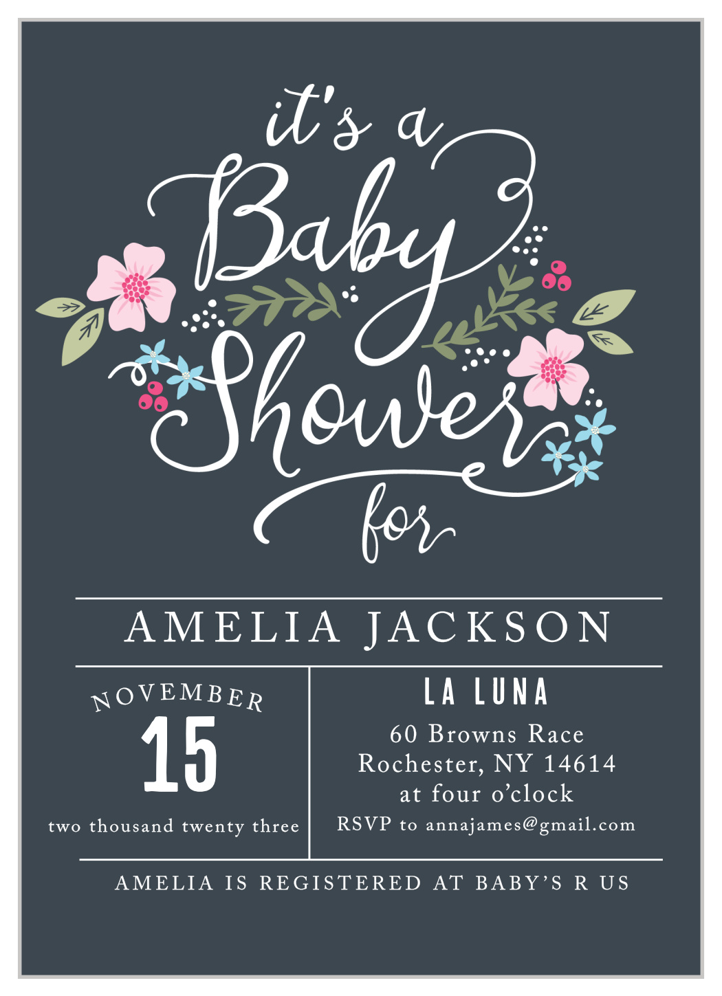 best baby shower invitation websites