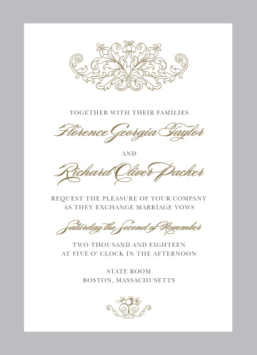 sweetcakes : Wedding Invitation Header