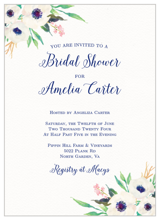 Bridal Shower Invitations & Wedding Shower Invitations | BasicInvite