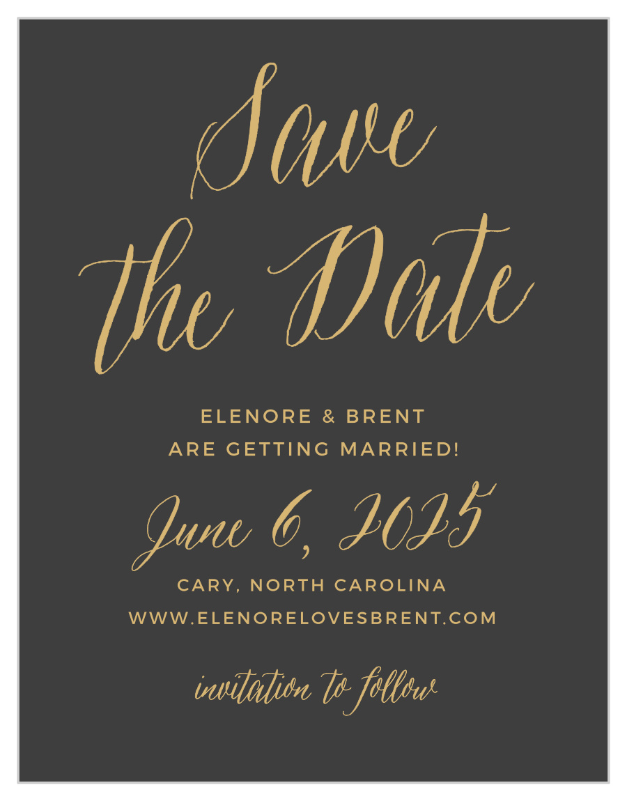 Wedding Planning Printable Save the Date Engagement Announcement Your Custom Photo