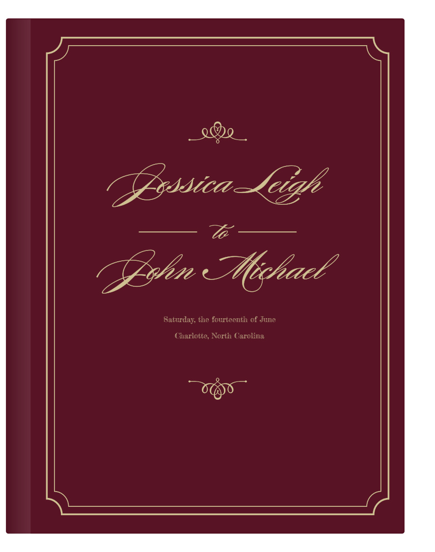 Wedding Guest Books Design Yours Instantly Online Basic Invite