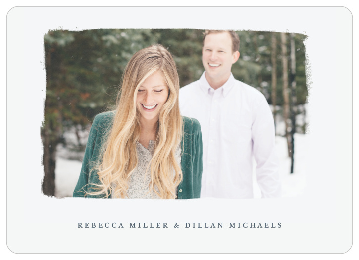 Invite friends and family to celebrate with the Incredibly Effortless Photo Wedding Invitations. 