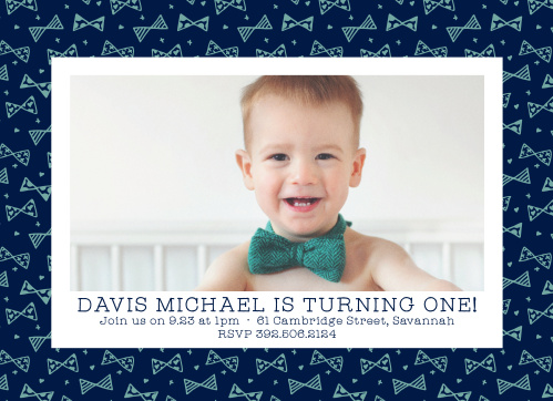 boys first birthday invitations by basic invite