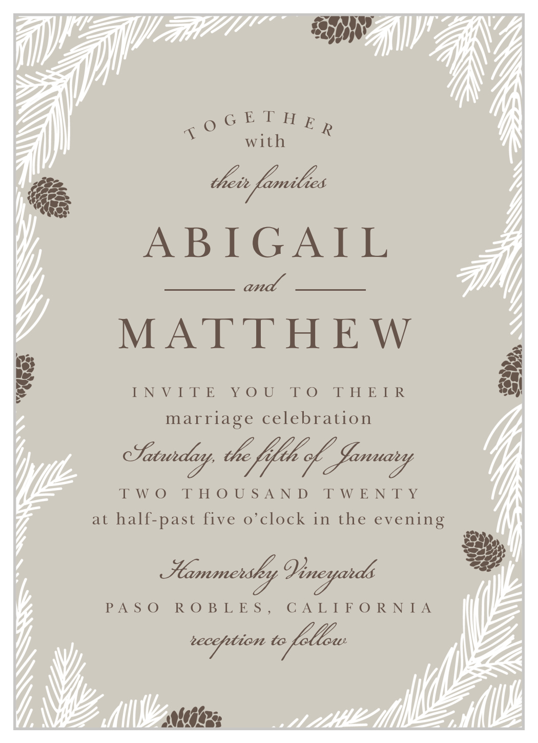 pretty wedding invitations