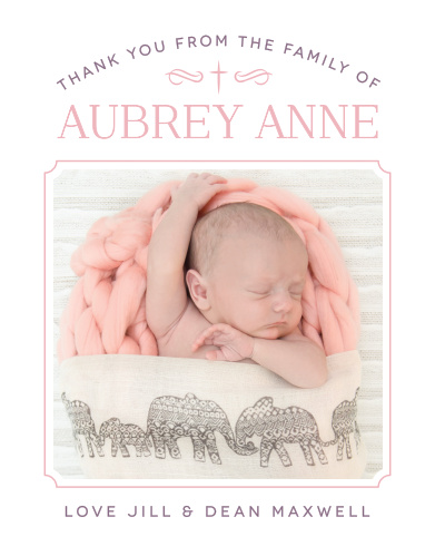 baptism thank you cards christening thank you cards basic invite