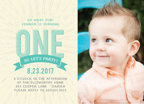 little man birthday invitations