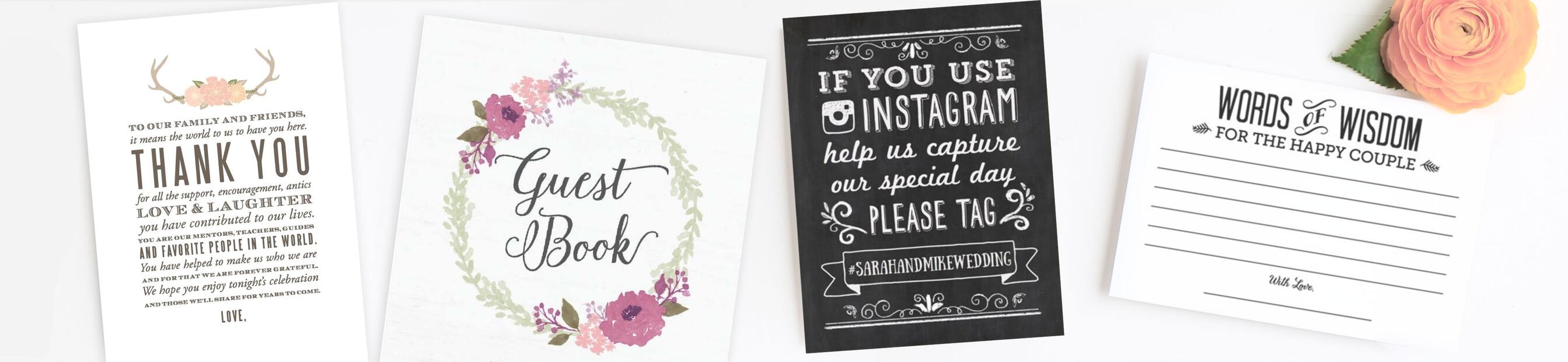 Invitation to Communion Card Thanksgiving Table Cards Guest Gifts
