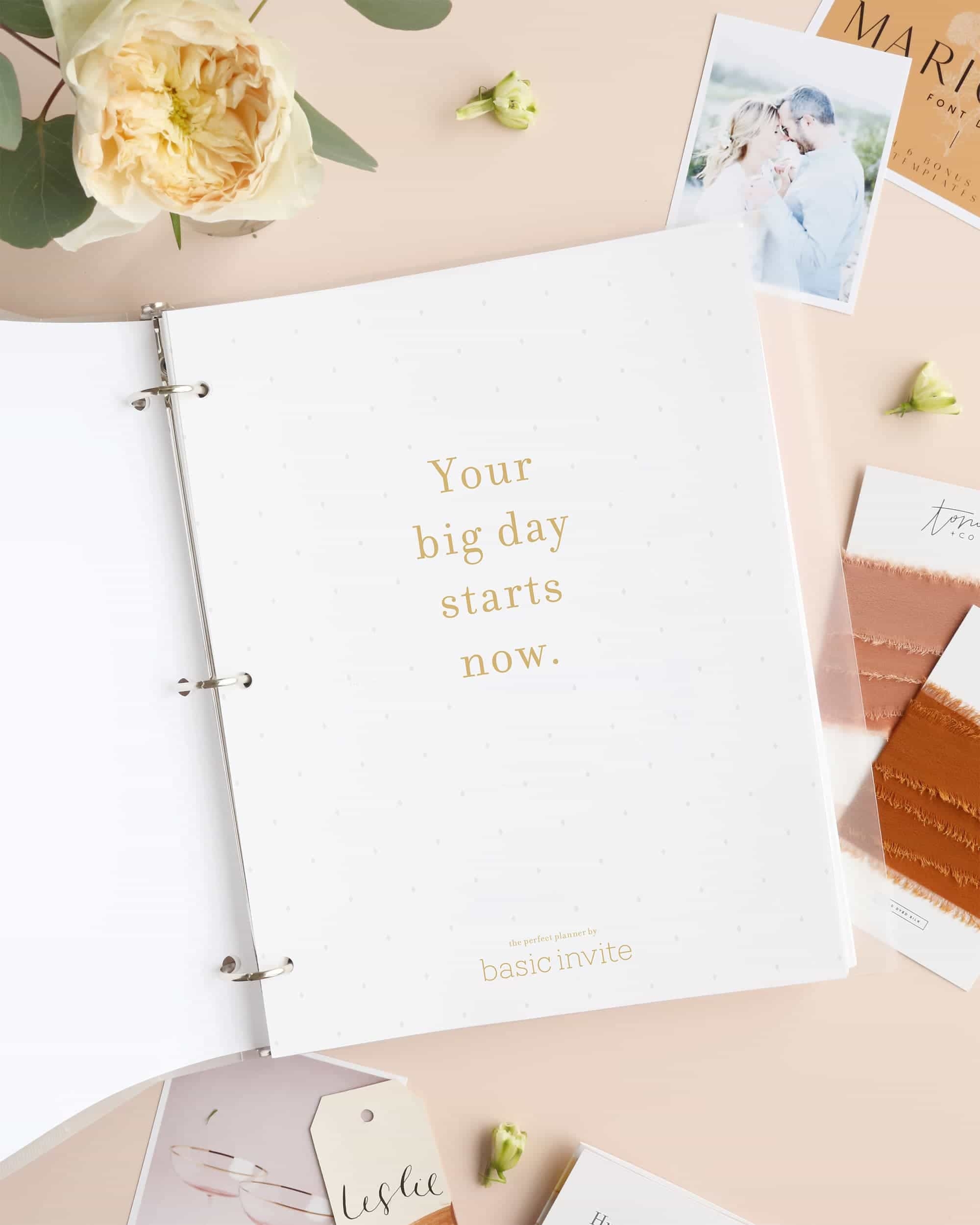 wedding planner binder