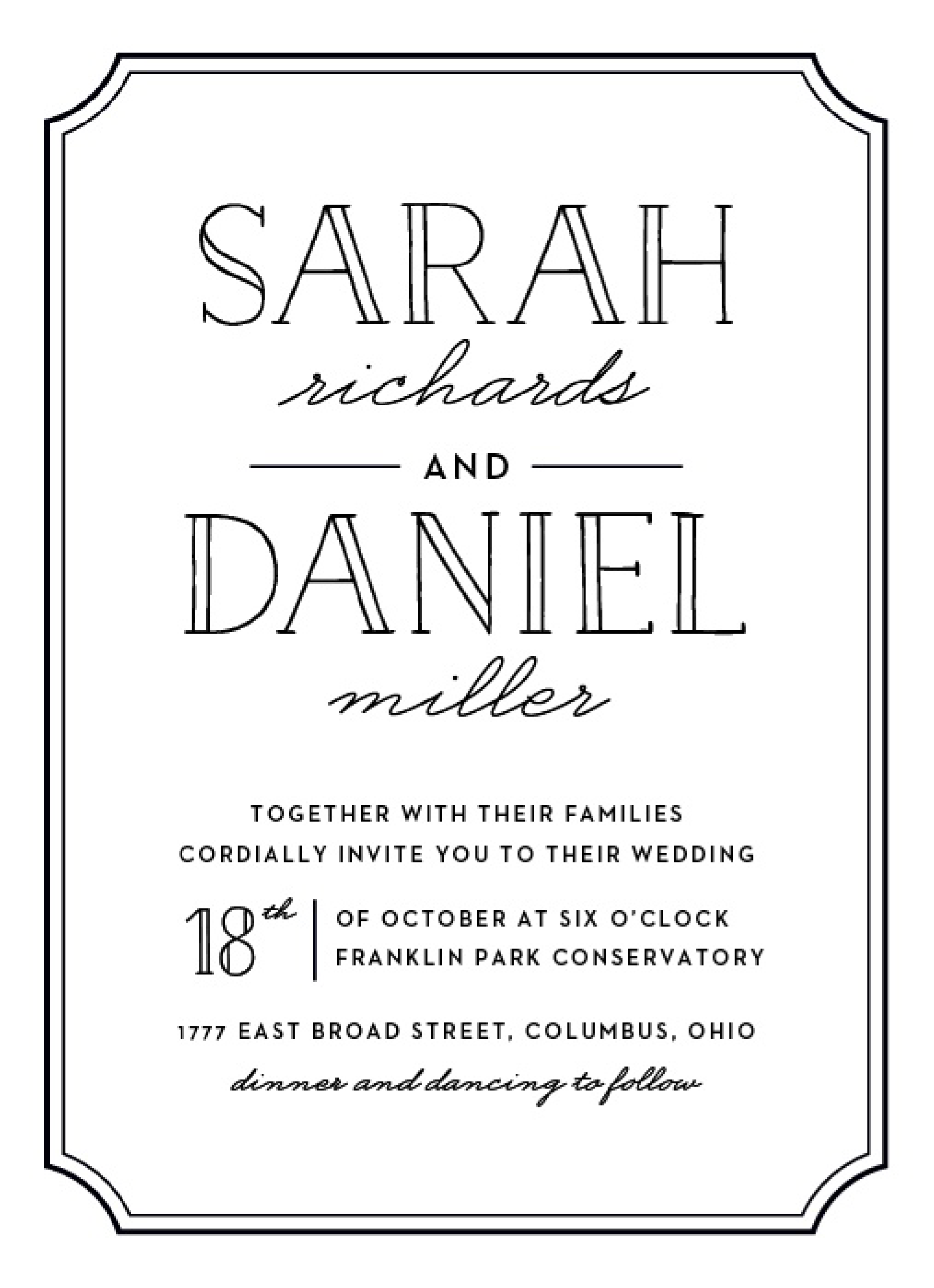 Wedding Invitation Grammar 7