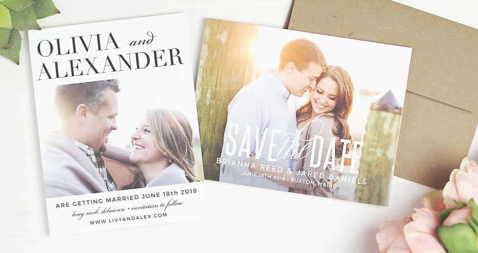 Save The Date Samples